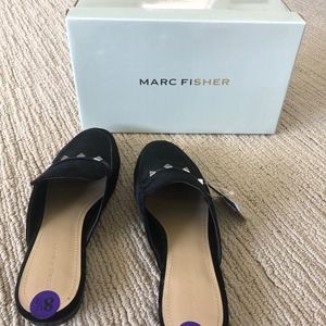 Marc Fisher Shoes - Black velvet Mules Marc Fisher Shoes - Black velvet Mules